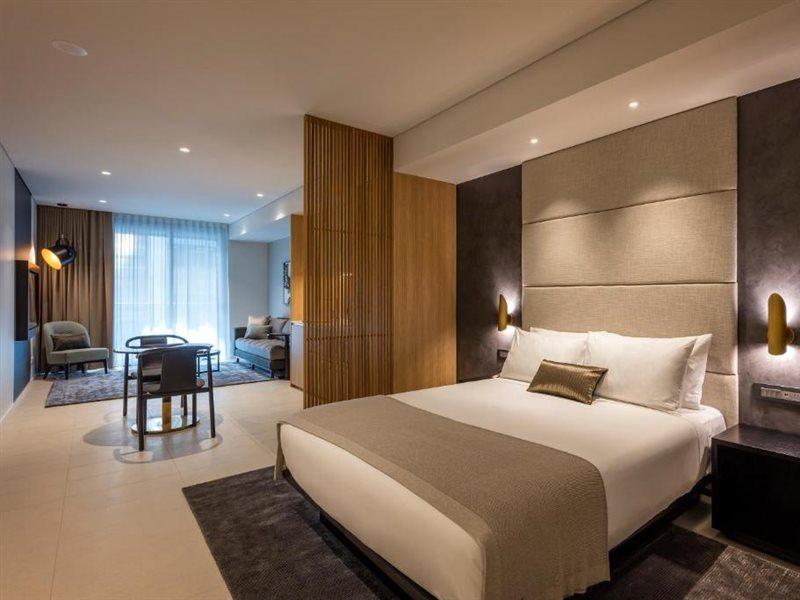 Skye Suites Sydney Eksteriør bilde A bedroom at the hotel